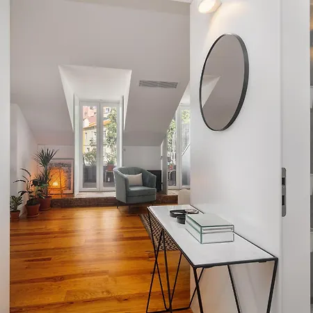 شقة Whome Ultimate Stay! Mid-term Duplex With Terrace Lisboa