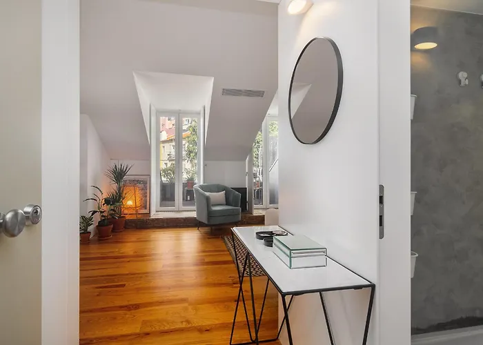 公寓 Whome Ultimate Stay! Mid-term Duplex With Terrace Lisboa